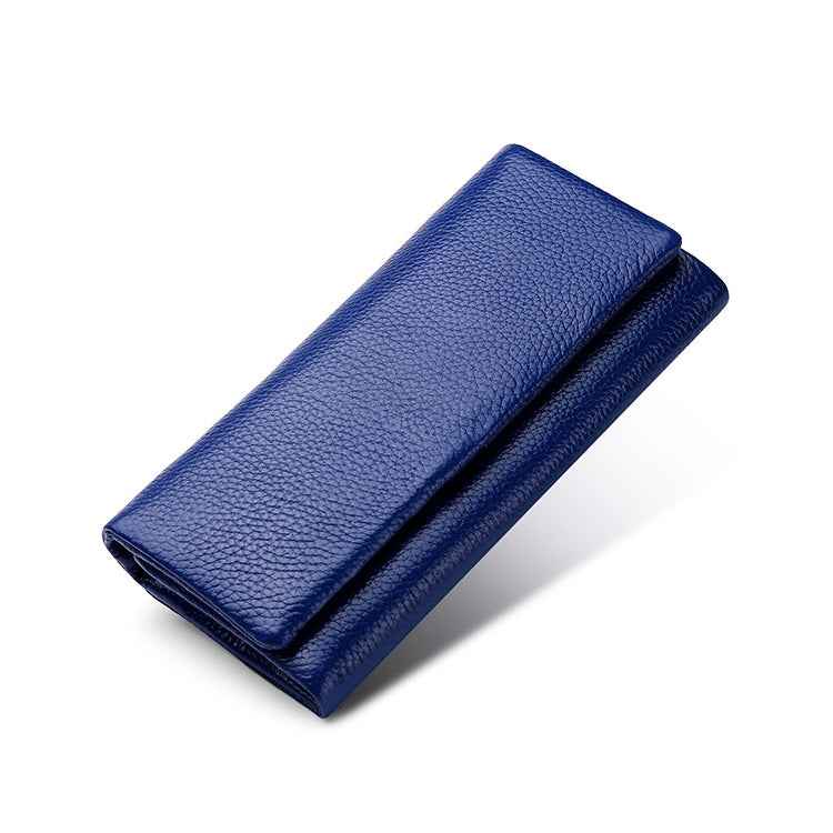 3591C Multi-function Litchi Texture Leather Wallet Large-capacity Purse