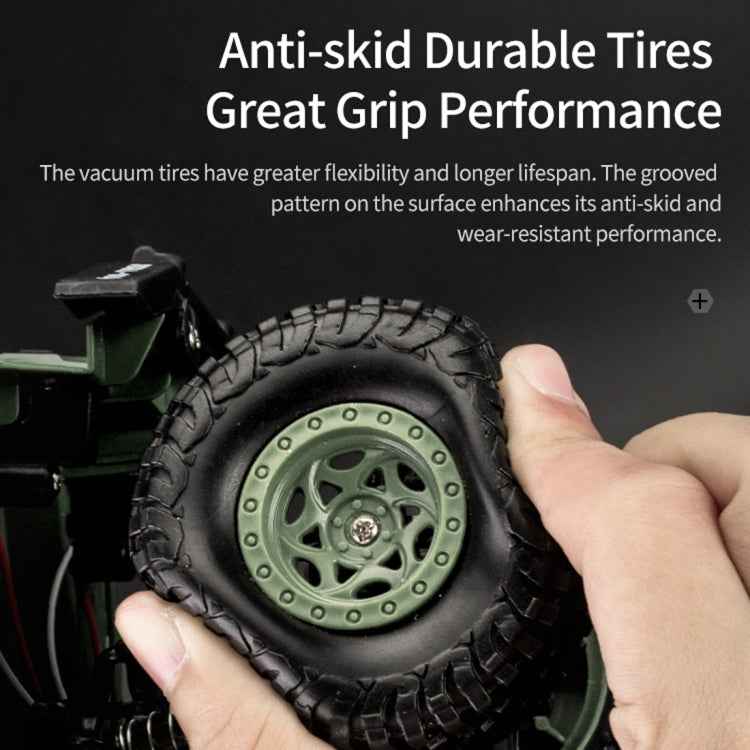 JJR/C 1:18 2.4Ghz 4 Channel Remote Control Dongfeng 7 Six-wheeled Armor Truck Vehicle Toy