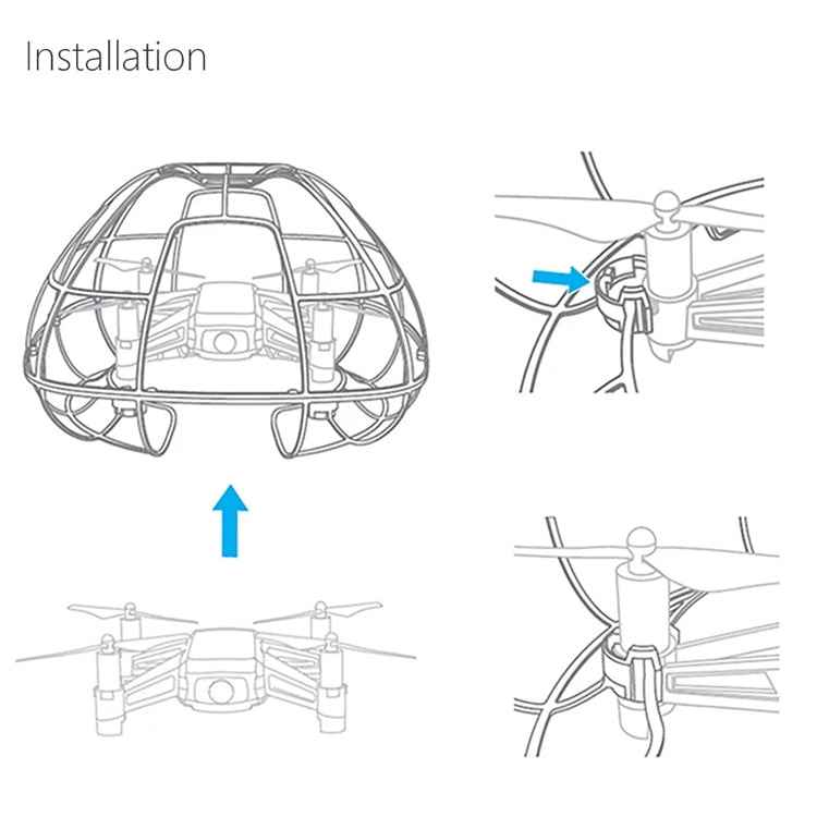 PGYTECH Spherical Protective Cover Cage for DJI TELLO