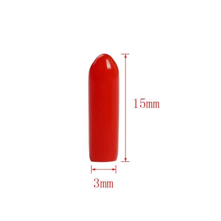 100 PCS iFlight M3x15mm Transmitter Antenna Protection Cap PVC Rubber Sheath for FPV RC Models Multicopter Spare Part Accessories
