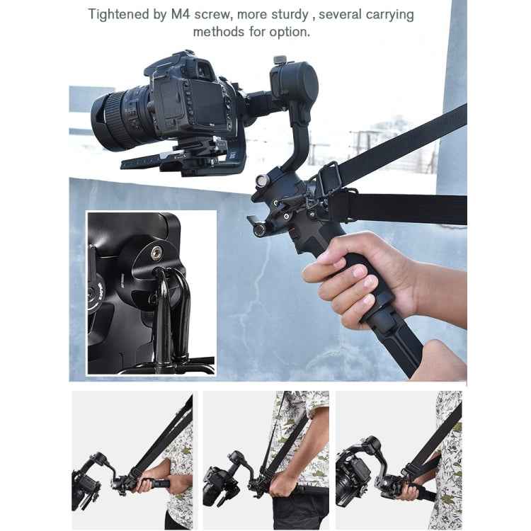STARTRC Thickening Stress Relieving Neck Strap Lanyard Hang Rope Buckle for DJI RONIN RS-2 /  RONIN RS-C2