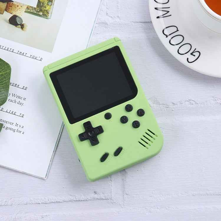 MK800 3.0 inch Macaron Mini Retro Classic Handheld Game Console for Kids Built-in 800 Games, Support AV Output