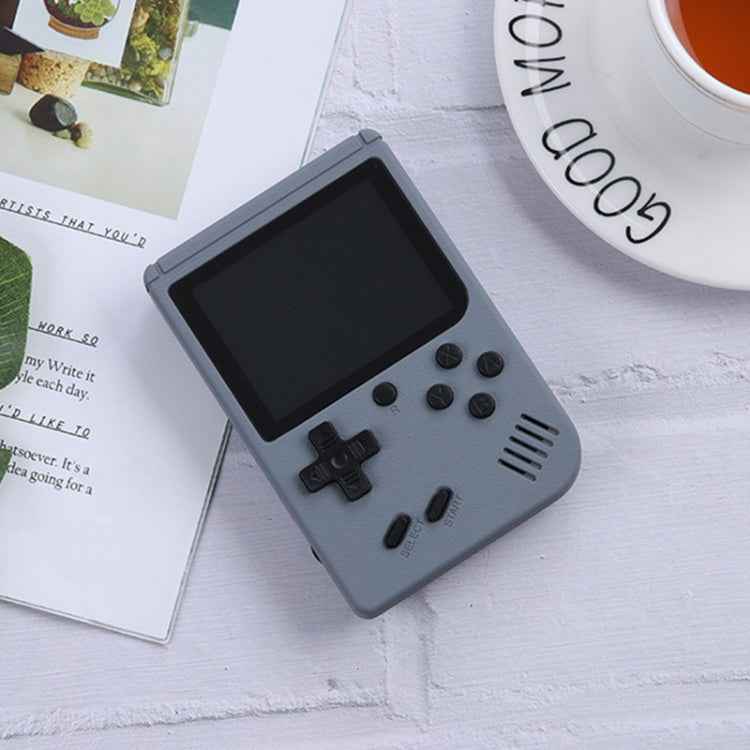 MK800 3.0 inch Macaron Mini Retro Classic Handheld Game Console for Kids Built-in 800 Games, Support AV Output