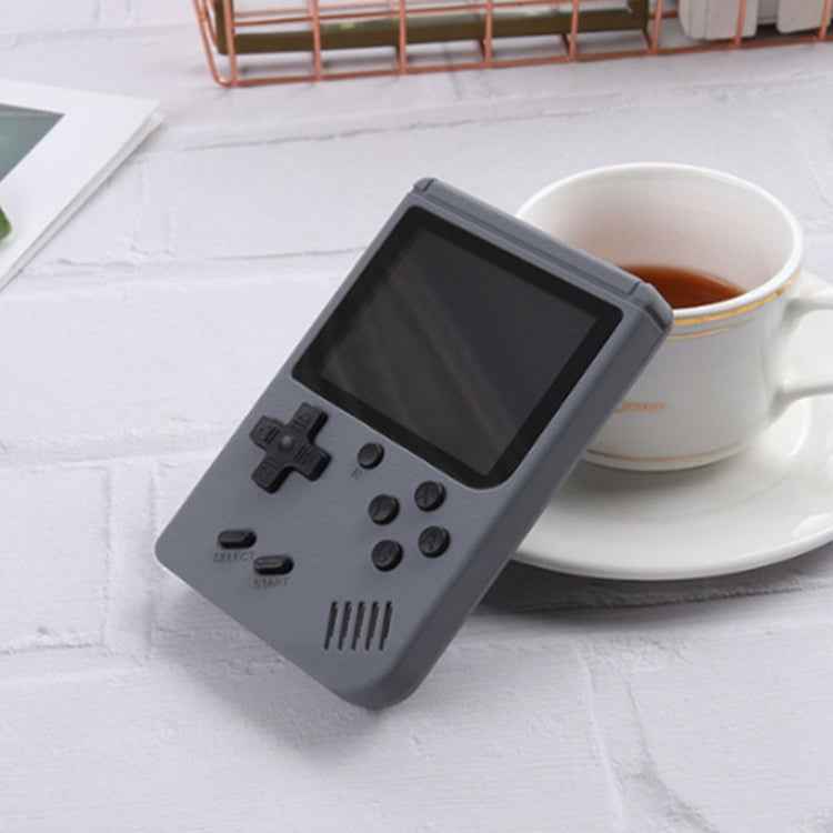 MK800 3.0 inch Macaron Mini Retro Classic Handheld Game Console for Kids Built-in 800 Games, Support AV Output