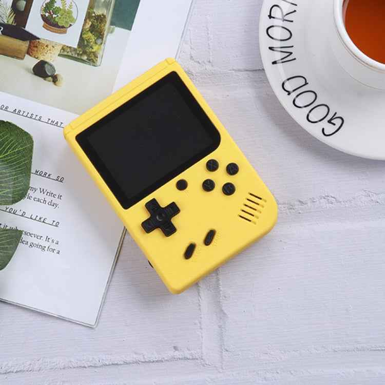 MK800 3.0 inch Macaron Mini Retro Classic Handheld Game Console for Kids Built-in 800 Games, Support AV Output