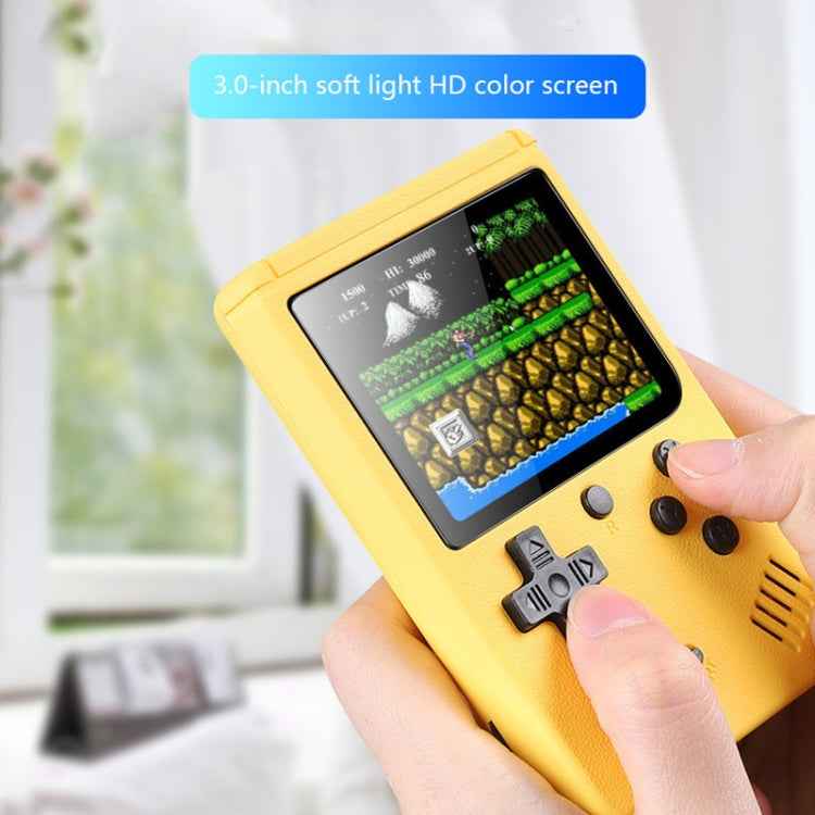 MK800 3.0 inch Macaron Mini Retro Classic Handheld Game Console for Kids Built-in 800 Games, Support AV Output