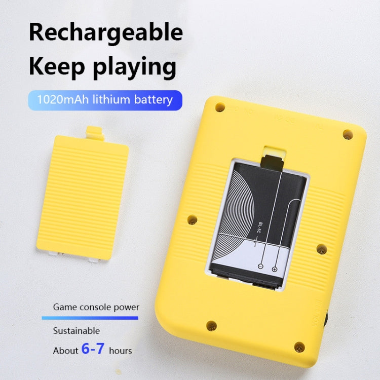 MK800 3.0 inch Macaron Mini Retro Classic Handheld Game Console for Kids Built-in 800 Games, Support AV Output, MK800 / Grey, MK800 / Blue, MK800 / Yellow, MK800 / Pink, MK800 / Green