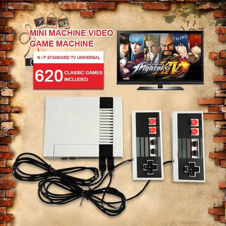Retro Classic TV Mini Game Console, Built-in 620 Games