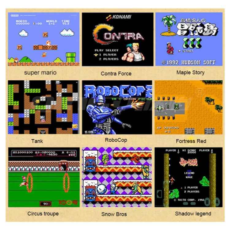 Retro Classic TV Mini Game Console, Built-in 620 Games