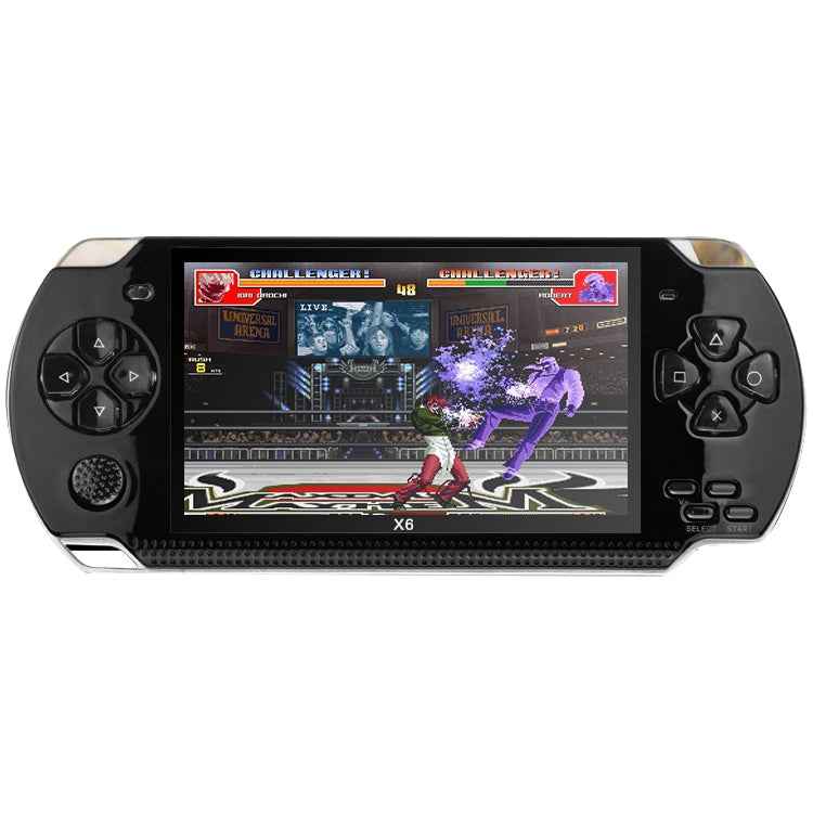 X6 4.3 inch Screen Retro Portable Game Console with 3MP Camera, Built-in 10000 Games, Supports E-book / Recording / Music Playing / Video Playing