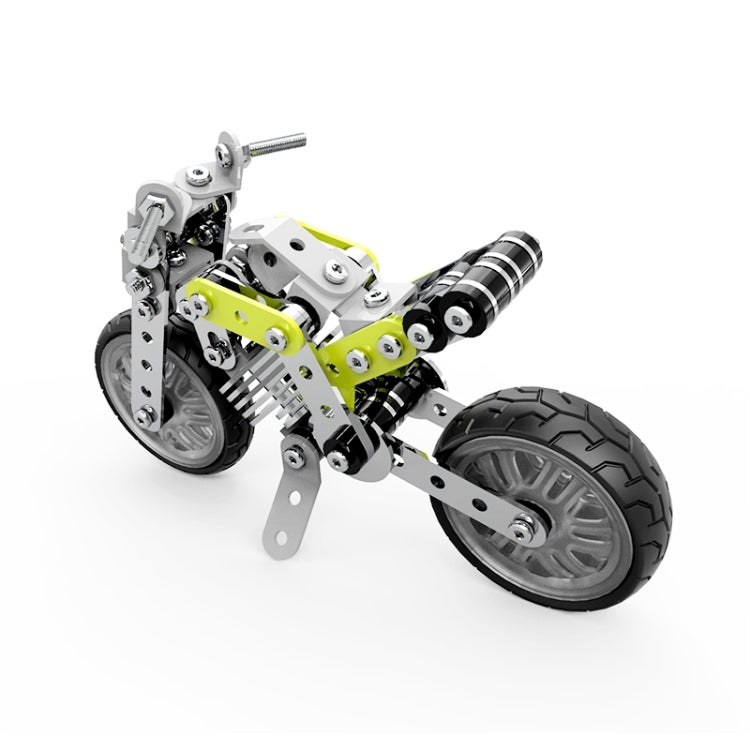 MoFun SW-003 188 PCS DIY Stainless Steel Street Motorcycle Assembling Blocks