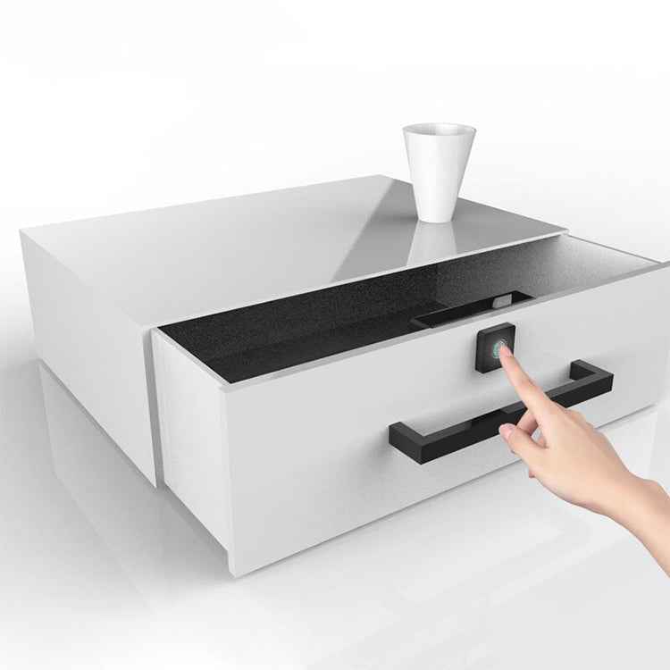 T4 Micro USB Charging Drawer Cabinet Door ABS Smart Fingerprint Lock