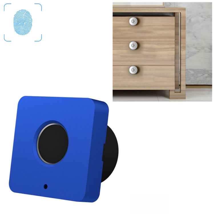T5 Square Version Aluminum Alloy Panel Fingerprint Drawer Lock