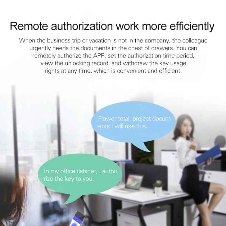 T1 APP Smart Drawer Lock Invisible Lock, Only Supports Remote Authorization to Unlock