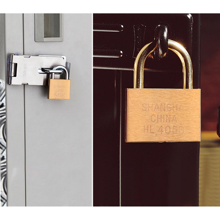 Copper Padlock Small Lock, Style: Short Lock Beam, 30mm Not Open