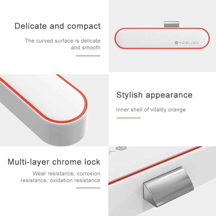 Original Xiaomi Youpin YEELOCK Smart Drawer Cabinet Lock Switch, US Plug