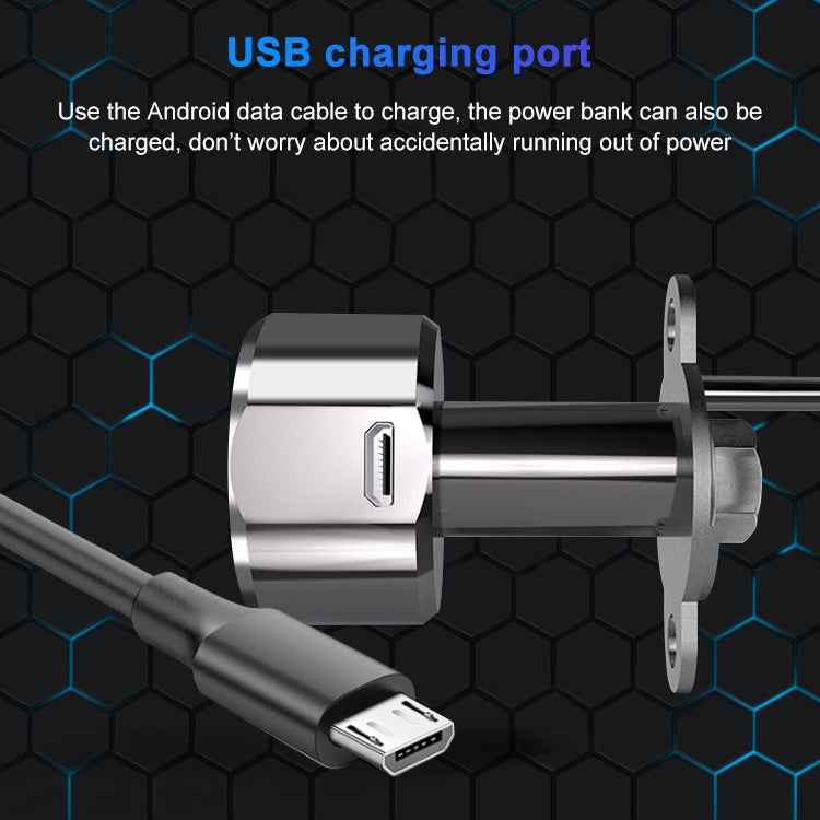 T21FB Micro USB Charging Zinc Alloy Smart Fingerprint + Bluetooth Single Open Drawer Lock File Cabinet Lock