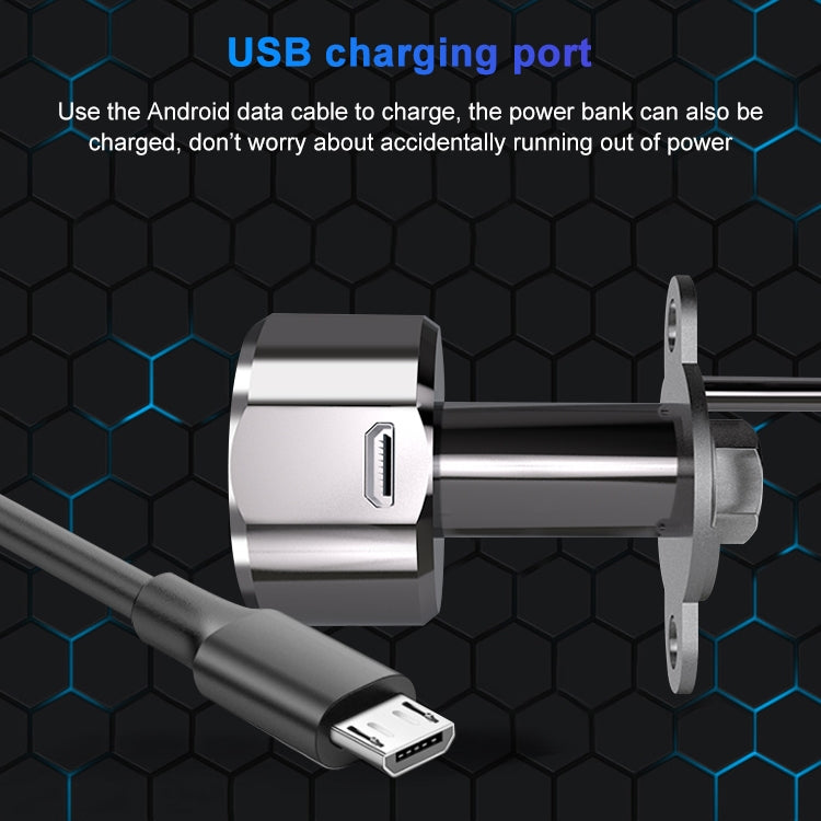 T23FB Micro USB Charging Zinc Alloy Smart Fingerprint + Bluetooth Triple Linkage Open Drawer Lock File Cabinet Lock