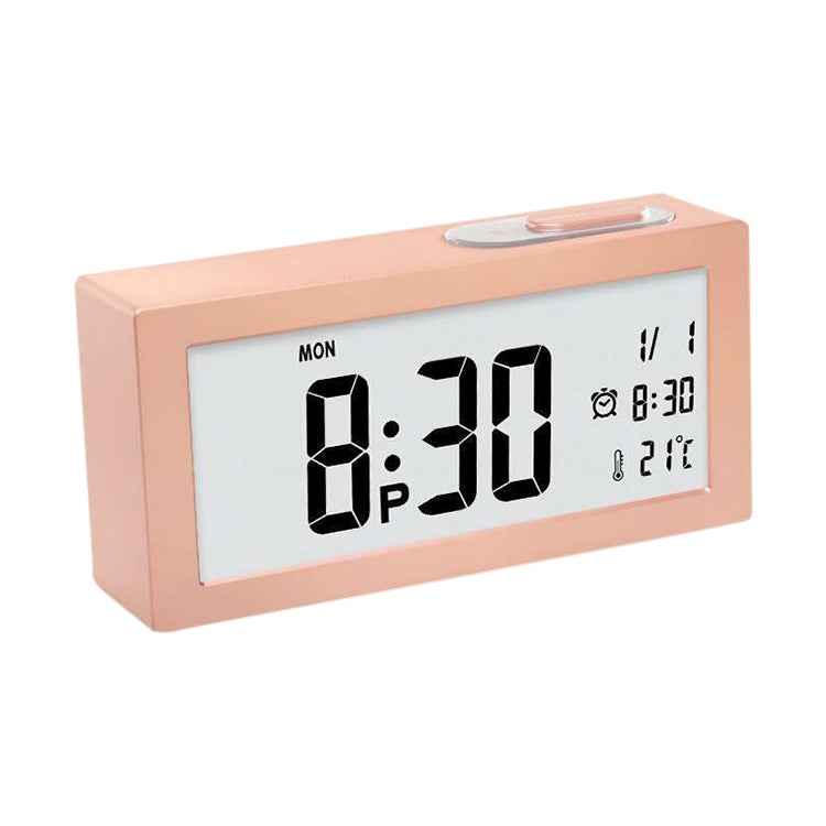 Automatic Night Light Electronic Clock Large Screen Adjustable Backlight Alarm Clock