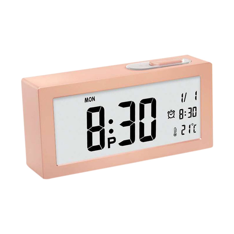 Automatic Night Light Electronic Clock Large Screen Adjustable Backlight Alarm Clock