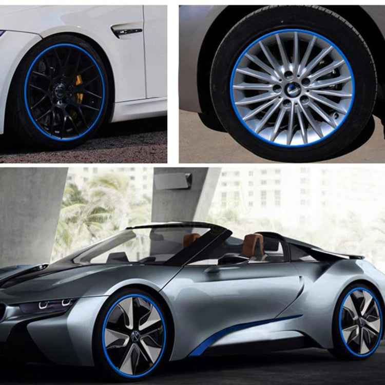 Color 17 inch Wheel Hub Reflective Sticker for Luxury Car