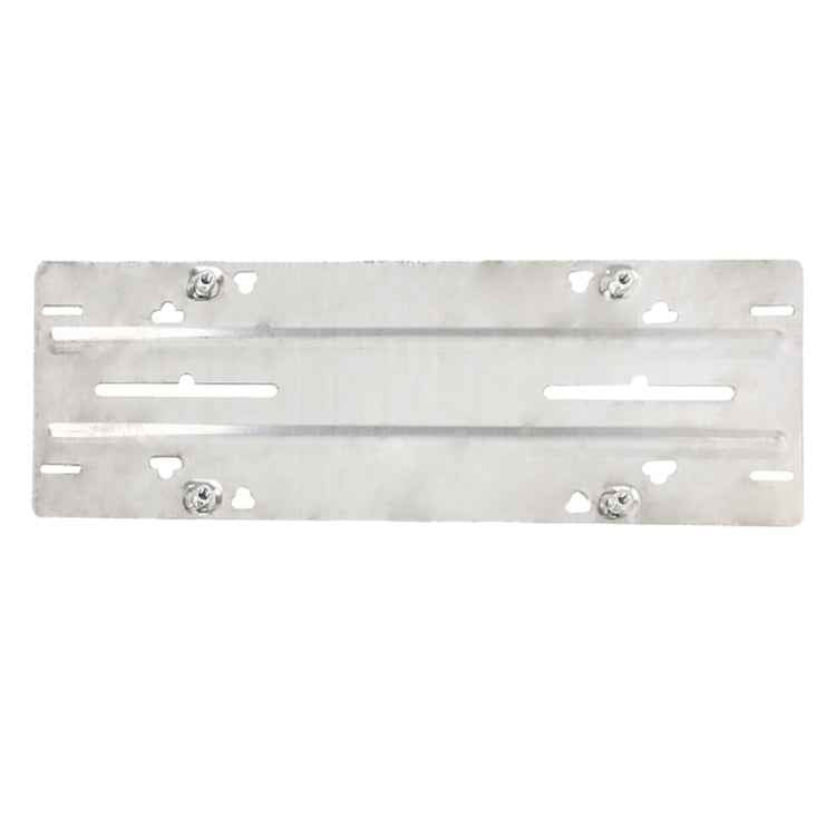 Stainless Steel License Plate Bracket Vehicle License Plate Bracket Bottom Plate Automobile License Plate Conversion Frame