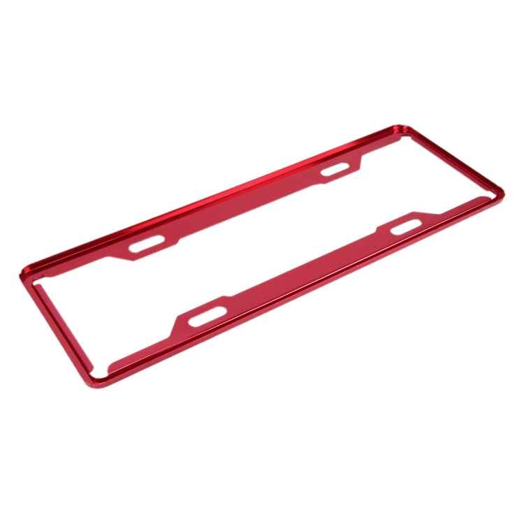2 PCS Car License Plate Frames Car Styling License Plate Frame Aluminum Alloy Universal License Plate Holder Car Accessories