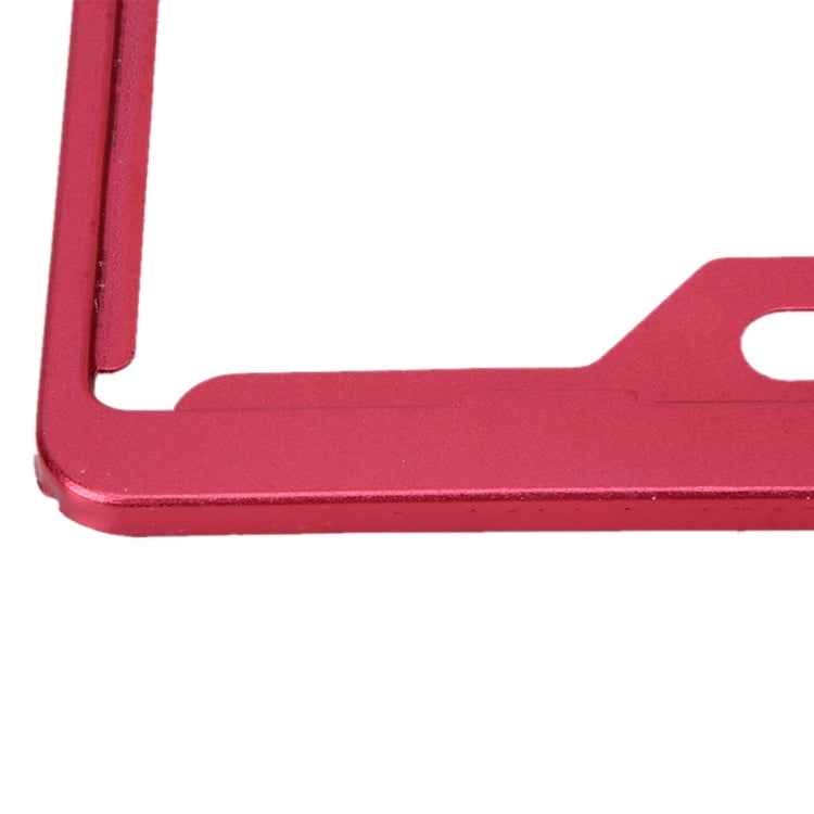 2 PCS Car License Plate Frames Car Styling License Plate Frame Aluminum Alloy Universal License Plate Holder Car Accessories