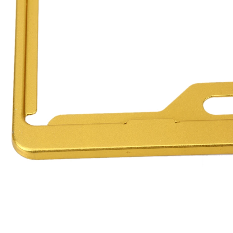 2 PCS Car License Plate Frames Car Styling License Plate Frame Aluminum Alloy Universal License Plate Holder Car Accessories