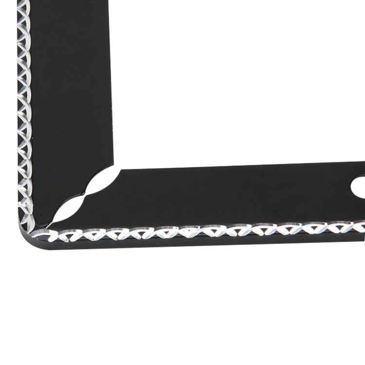 2 PCS Car License Plate Frames Car Styling License Plate Frame Universal License Plate Holder Car Accessories