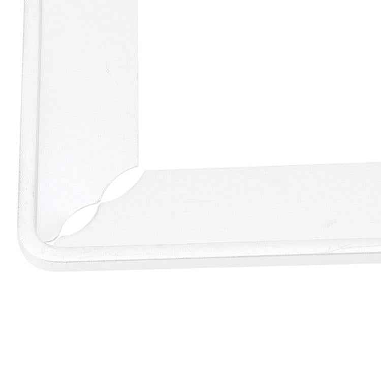 2 PCS Simple and Beautiful Car License Plate Frame Holder Universal License Plate Holder Car Accessories