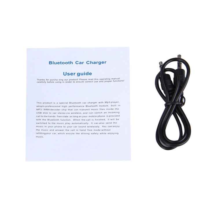 GT86 Dual USB Charger Car Bluetooth FM Transmitter Kit, Support LCD Display / TF Card Music Play / Hands-free