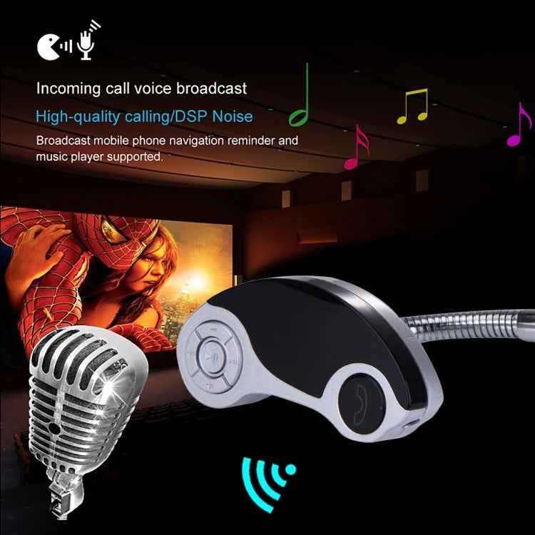 GT86 Dual USB Charger Car Bluetooth FM Transmitter Kit, Support LCD Display / TF Card Music Play / Hands-free