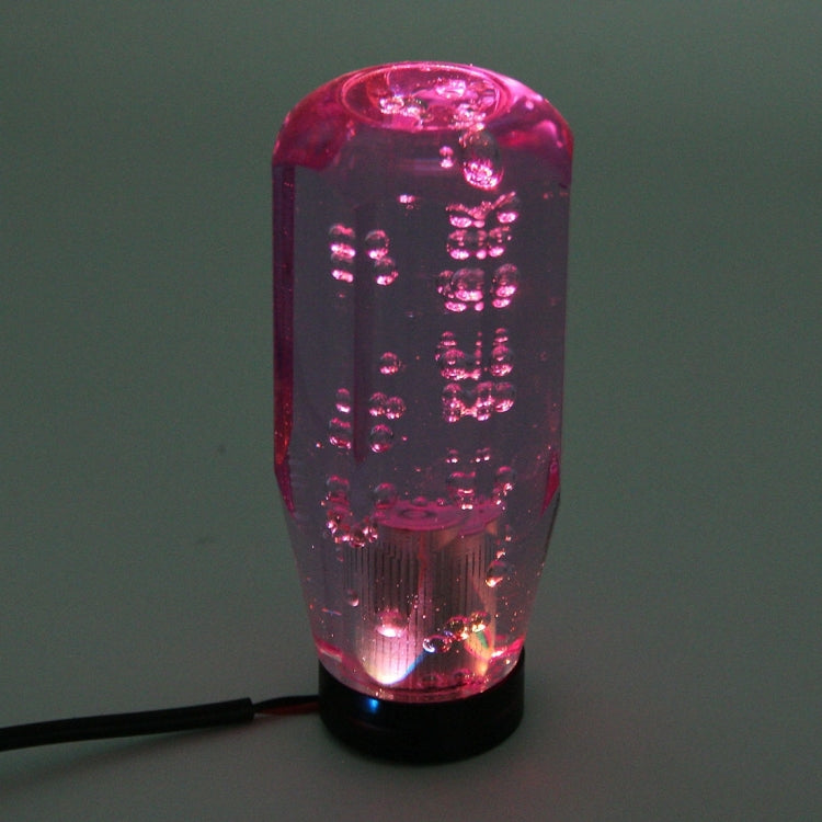 Crystal Car Breathing Racing Dash LED Magic Lamp Gear Head Shift Knob with Base, Size: 10.0 * 4.5 * 3.2 cm(Red and Blue), Size: 10.0 * 4.5 * 3.2 cm(Purple), Size: 10.0 * 4.5 * 3.2 cm(Transparent)
