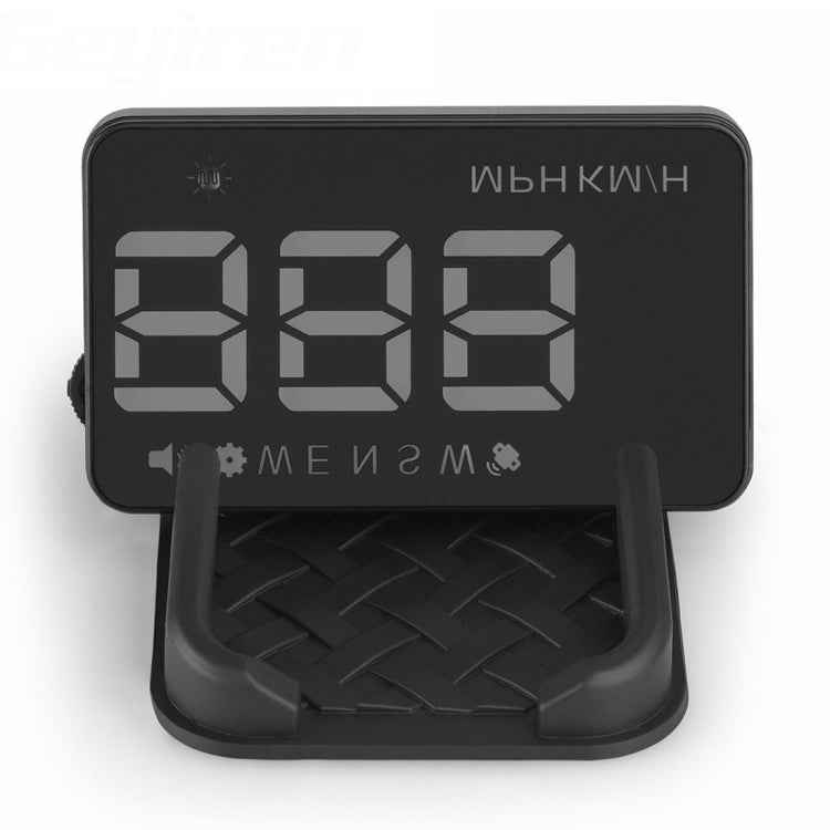 Geyiren A5 HUD 3.5 inch Car Head Up Display with GPS System, Two Mode Display, Light Sensors, KM/h MPH Speed, Compass, Speed Alarm