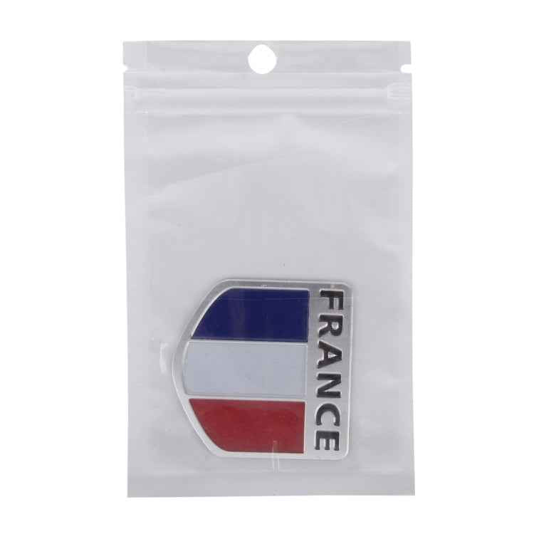 Shield Shape Metal Car Badge Decorative Sticker, Size: Small