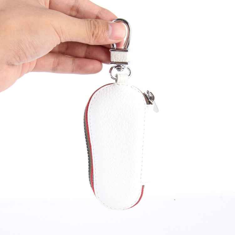 Universal Leather Crocodile Texture Waist Hanging Zipper Wallets Key Holder Bag (No Include Key), Crocodile Texture