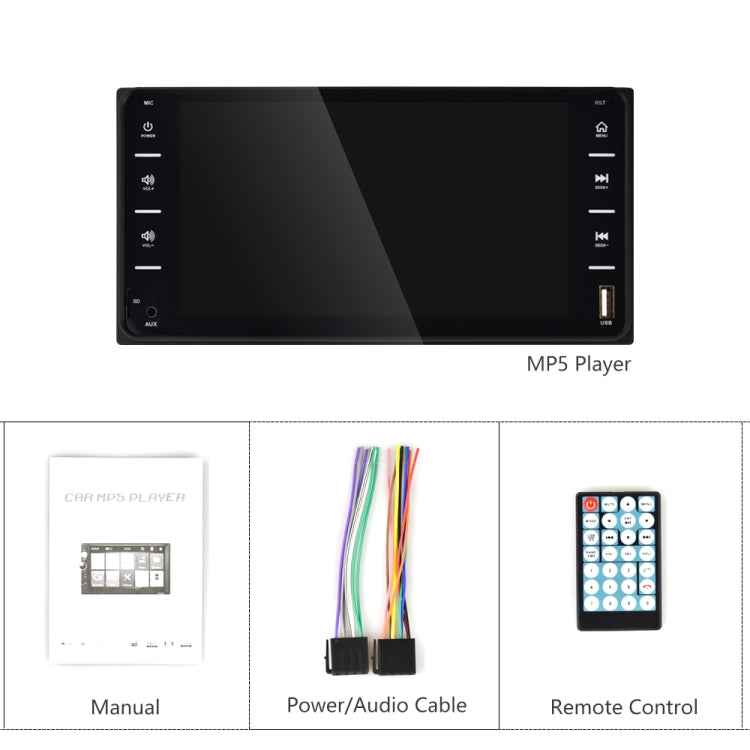 848V 16 7 inch Multi-touch Screen Car GPS Navigator, Support TF Card / USB / AUX / MP5 Player / Android & iPhone Mirror Links