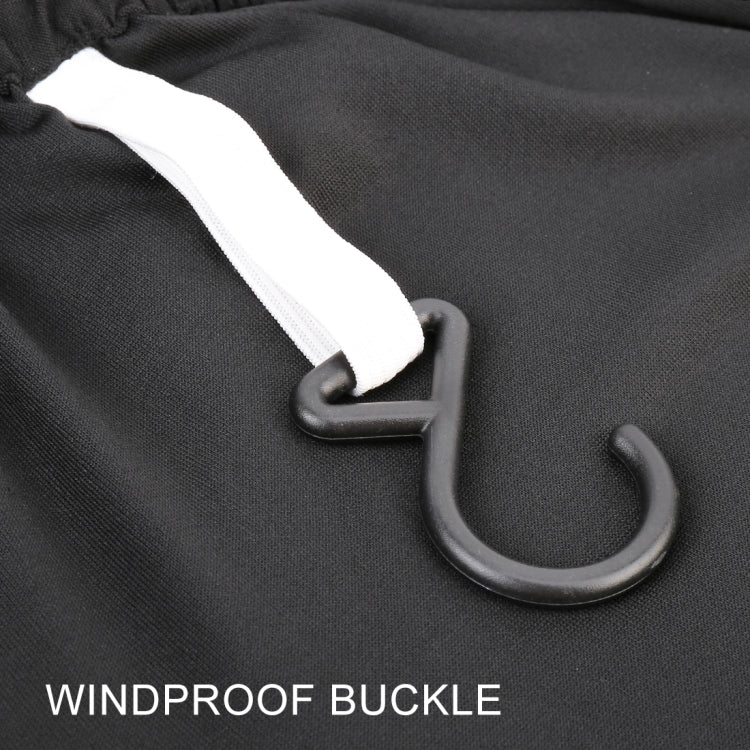 Anti-Dust Anti-UV Heat-insulating Elastic Force Cotton Car Cover for Sedan Car, Size: L, 4.9m~5.25m