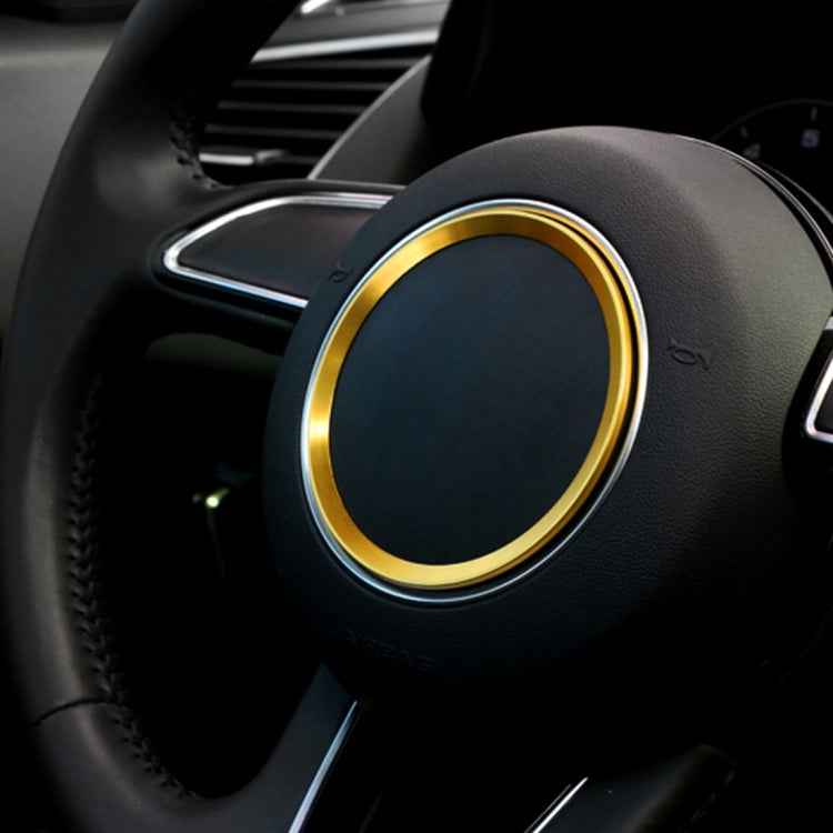 Car Aluminum Steering Wheel Decoration Ring For Audi