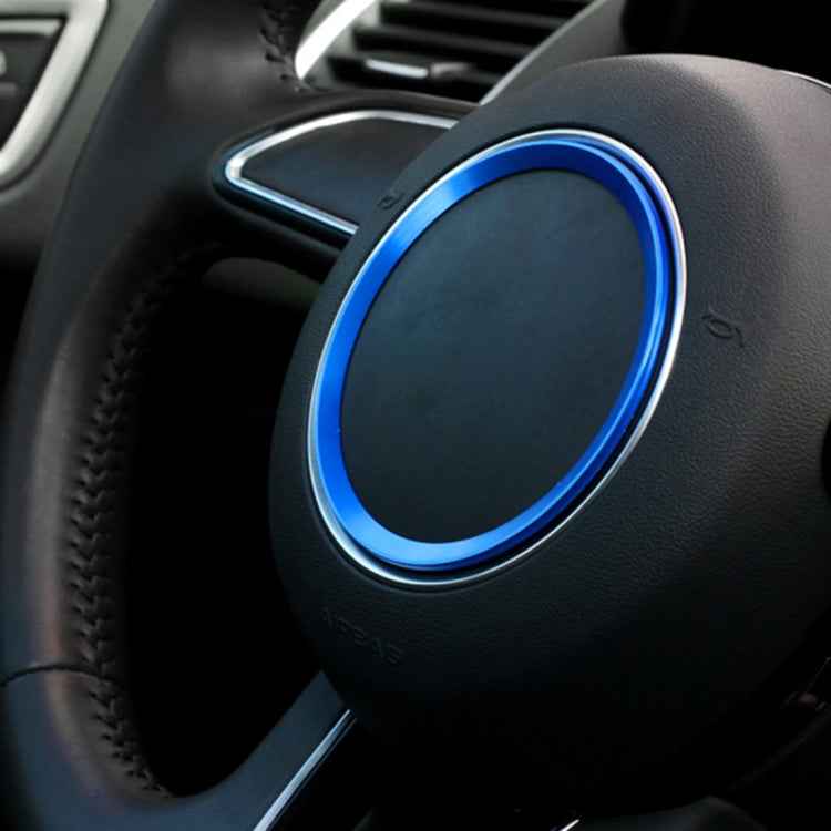 Car Aluminum Steering Wheel Decoration Ring For Audi