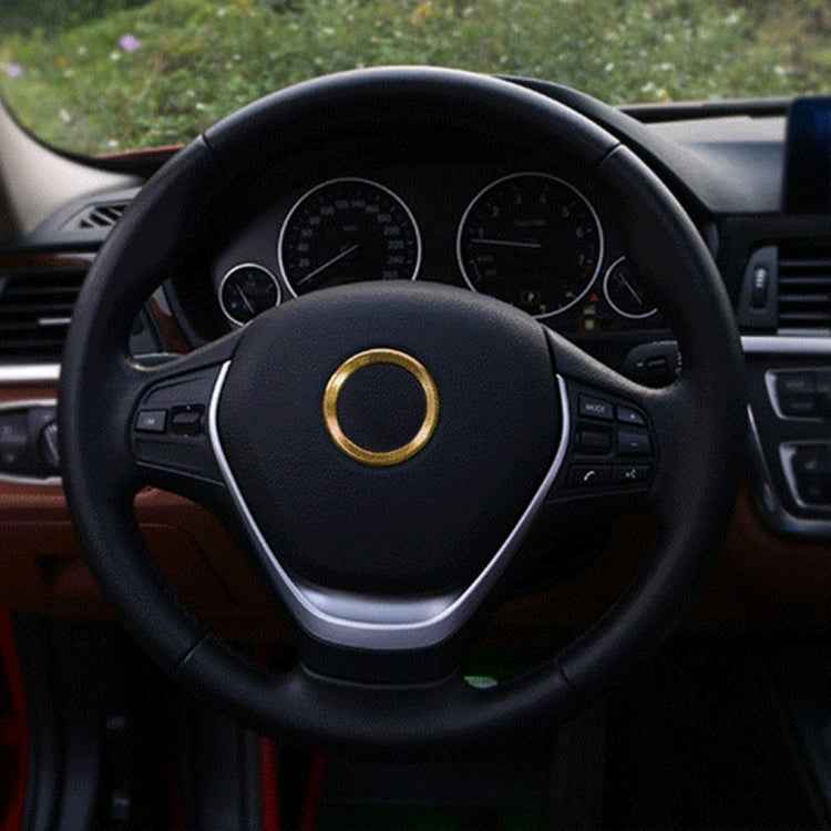 Car Aluminum Steering Wheel Decoration Ring For BMW