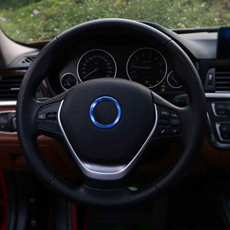 Car Aluminum Steering Wheel Decoration Ring For BMW