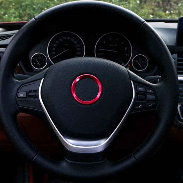 Car Aluminum Steering Wheel Decoration Ring For BMW