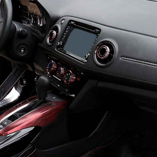 3 PCS Car Aluminum Air Conditioner Knob Case For Honda