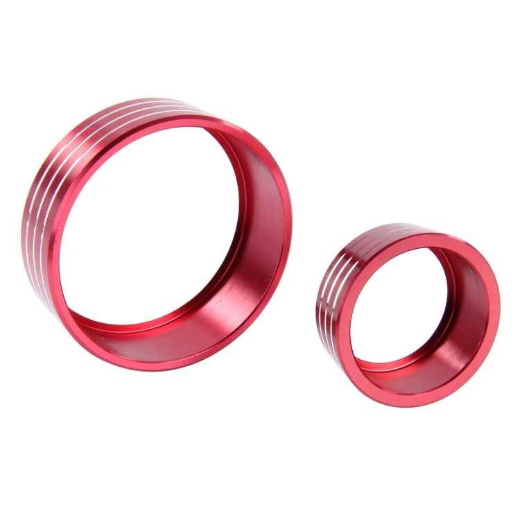 3 PCS Car Aluminum Air Conditioner Knob Case For Honda