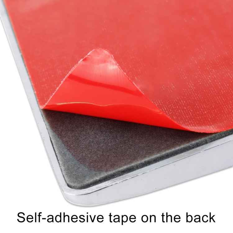 Universal Car UK Flag Rectangle Shape VIP Metal Decorative Sticker