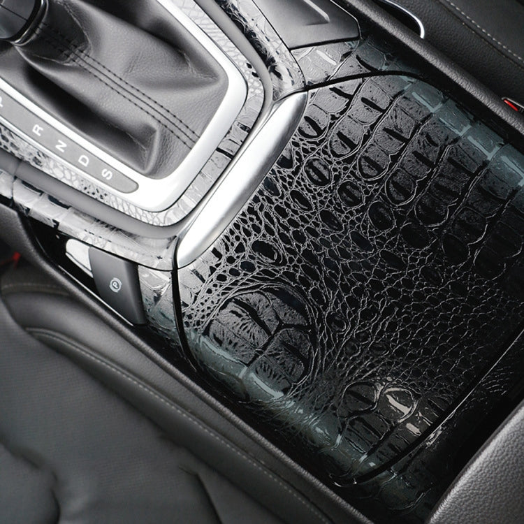 Crocodile Texture Car Body Decals Sticker Self-Adhesive PVC Film, Size: 152 x 50cm