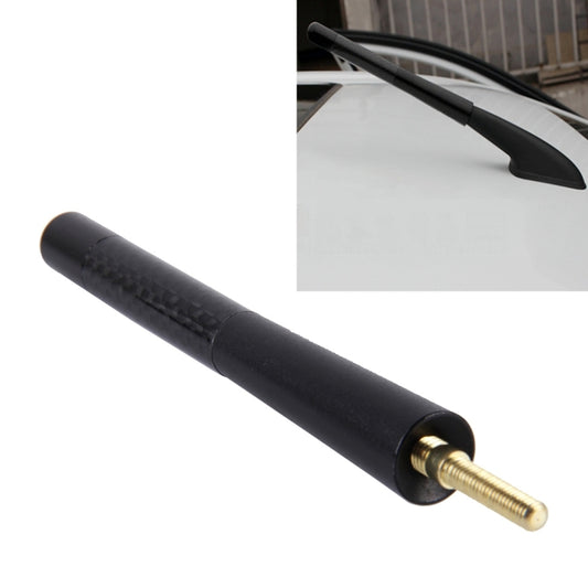 Carbon Fiber Aluminum Short Antenna Polished Universal Screws Base(Big Size)