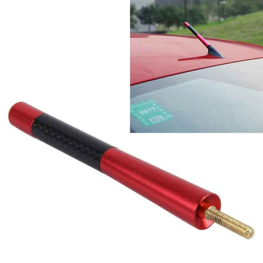Carbon Fiber Aluminum Short Antenna Polished Universal Screws Base(Big Size)